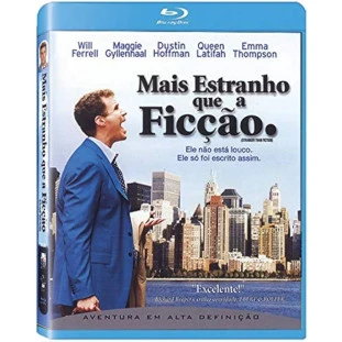 Blu-ray - Mais Estranho que a Ficção (Will Ferrell - Dustin Hoffman - Queen Latifah - Emma hompson)