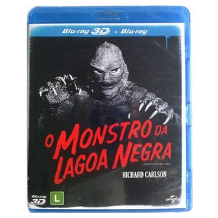 Blu-ray - O Monstro da Lagoa Negra (3D + 2D)