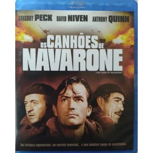 Blu-ray - Os Canhões de Navarone - Edição de Colecionador com Luva (Gregory Peck - Anthony Quinn)