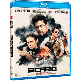 Blu-ray - Sicário - Terra de Ninguém (Benicio Del Toro - Emily Blunt - Denis Villeneuve )