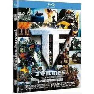 Blu-ray - Transformers - A Trilogia Completa - Edição de Colecionador