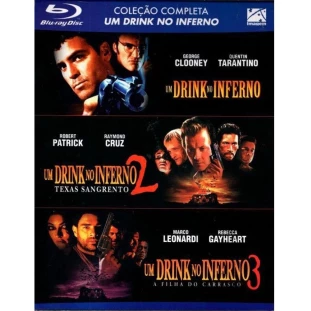 Blu-ray - Um Drink no Inferno - Coleção Completa (3 Filmes)