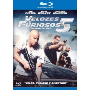 Blu-ray - Velozes e Furiosos 5 - Operação Rio (Vin Diesel - Paul Walker - Michelle Rodriguez) 