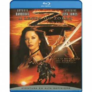Blu-ray - A Lenda do Zorro (Antônio Banderas - Catherine Zeta-Jones)