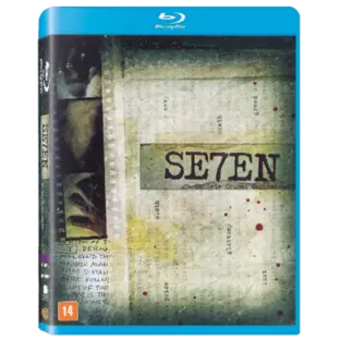 Blu-ray - Seven (Brad Pitt e Morgan Freeman) - David Fincher