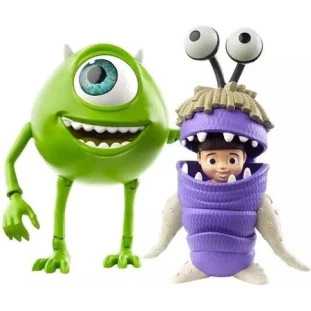 Mike Wazowski & Boo - Monstros S.A. - Pixar - Disney