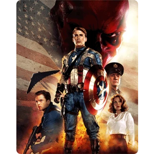 Blu-ray - Capitão América - O Primeiro Vingador (Steelbook)