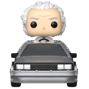 Funko Pop! Rides - Back To The Future (De Volta Para o Futuro) 133 - Doc With Time Machine