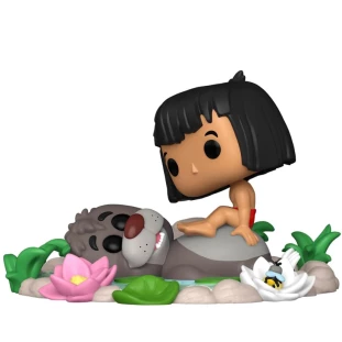 Funko Pop! Moment - Mogli: O Menino Lobo 1490 - Baloo & Mowgli