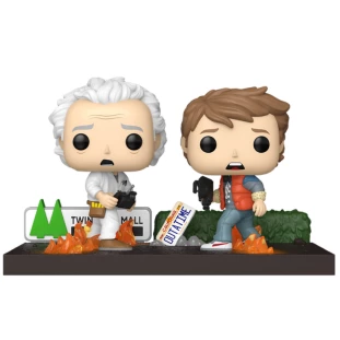 Funko Pop! Moment - De Volta Para o Futuro 1846 - Doc & Marty