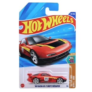 Hot Wheels - 70S VS. 90S 9/10 - 95 Mazda RX-7 Drift/Déraper