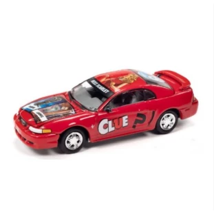 Johnny Lightning - Pop Culture - Clue - The Classic Mystery Game - 2000 Ford Mustang