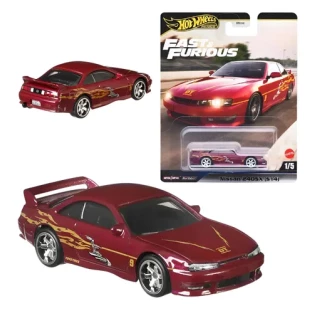 Hot Wheels Premium - Fast & Furious 1/5 - Nissan 240SX - S14 (Velozes e Furiosos)