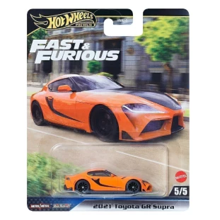 Hot Wheels Premium - Fast & Furious 5/5 - 2021 Toyota GR Supra (Velozes e Furiosos)