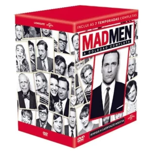 DVD - Mad Men - A Coleção Completa (30 Discos)