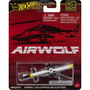 Hot Wheels Premium - Pop Culture HXD63 - JBL56 - Airwolf Helicóptero 