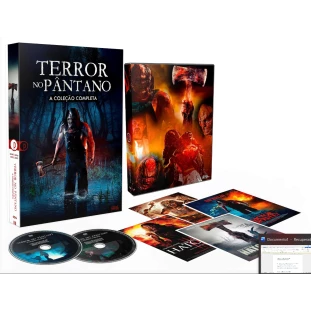 DVD - Terror No Pântano (4 Filmes - Duplo com Cards)