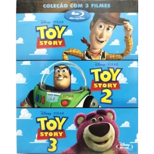 Blu-ray - Toy Story - Coleção Completa (4 Filmes)