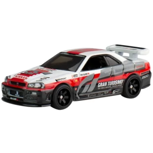 Hot Wheels Premium - Pop Culture - Gran Turismo 7 (HXD63 - HKC28) - Nissan Skyline GT-R (BNR34)
