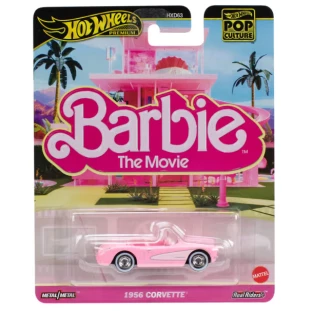 Hot Wheels Premium - Pop Culture - Barbie, O Filme (HXD63 - JBL79) 1956 Corvette