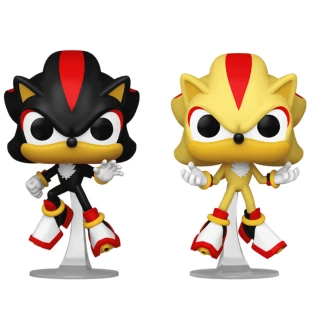 Funko Pop! Games - Sonic Shadow & Super Shadow - 2 Pack