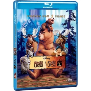 Blu-ray - Irmão Urso 1 e 2 - Coleção Completa (Joaquin Phoenix)