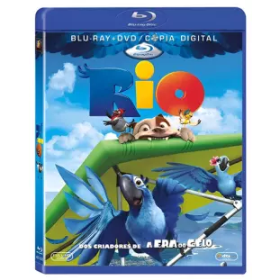 Blu-ray + DVD - Rio (Jesse Eisenberg - Anne Hathaway - Jamie Foxx)