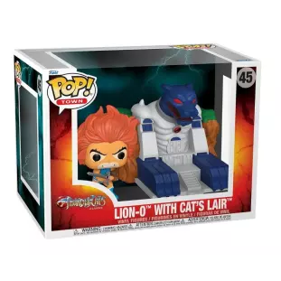 Funko Pop! Town - Thundercats Classic 45 - Lion-O With Cats Lair (Lion e a Toca dos Gatos)