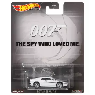 Hot Wheels Premium - Pop Culture - 007 - O Espião Que Me Amava - Lotus Esprit S1 (HXD63 - HXD98)