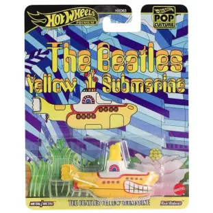 Hot Wheels Premium - Pop Culture - The Beatles - Yellow Submarine (HXD63 - JBL74)