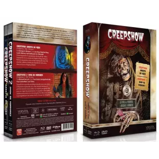 Blu-ray - Creepshow 1 e 2 - Edição de Colecionador (George A. Romero - Michael Gornick)