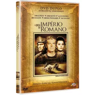 DVD - A Queda do Império Romano Edição de Colecionador com Luva (Sophia Loren)