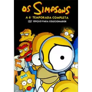 DVD - Os Simpsons - 6ª Temporada Completa - Edição de Colecionador