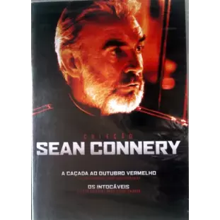 DVD - Coleção Sean Connery (A Caçada ao Outubro Vermelho - Os Intocáveis)