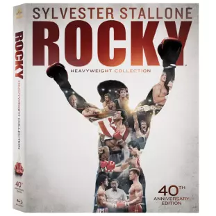 Blu-ray - Rocky - Heavyweight Collection - Edição de 40º Aniversário - 6 Filmes (Sylvester Stallone) 