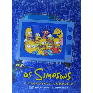 DVD - Os Simpsons - 4ª Temporada Completa - Edição de Colecionador