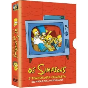 DVD - Os Simpsons - 5ª Temporada Completa - Edição de Colecionador