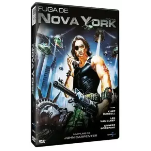 DVD - Fuga de Nova York (Kurt Russell - Lee Van Cleef - John Carpenter)