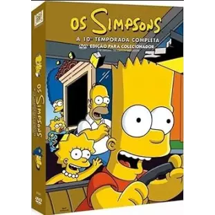 DVD - Os Simpsons - 10ª Temporada Completa - Edição de Colecionador