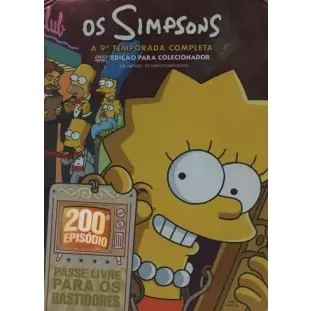 DVD - Os Simpsons - 9ª Temporada Completa - Edição de Colecionador