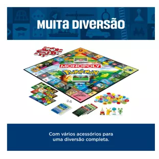 Jogo - Monopoly - Pokémon Edition