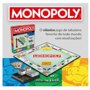 Jogo - Monopoly - O Clássico Jogo de Tabuleiro