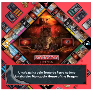 Jogo - Monopoly - House Of Dragon (A Casa do Dragão)