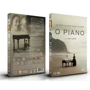 Blu-ray - O Piano - Edição Definitiva e Limitada (Anna Paquin - Jane Campion - Holly Hunter - Harvey Keitel)
