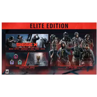 Jogo - PlayStation 5 - Tom Clancys - Rainbow Six Siege - Edição Elite
