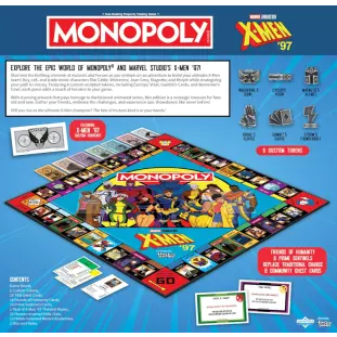 Jogo - Monopoly - X-Men ´97 Edition
