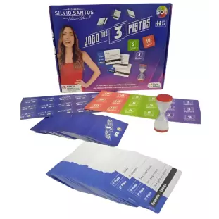 Jogo - Programa Silvio Santos - Jogo das 3 Pistas