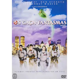 DVD - Os Caça-Fantasmas - Edição de Colecionador (Bill Murray - Dan Aykroyd - Sigourney Weaver - Ivan Reitman)