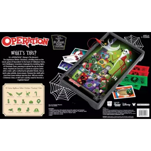 Jogo - Operation -Tim Burton's The Nightmare Before Christmas - O Estranho Mundo de Jack (Operando)