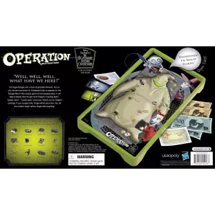 Jogo - Operation -Tim Burton's The Nightmare Before Christmas - O Estranho Mundo de Jack (Operando)
